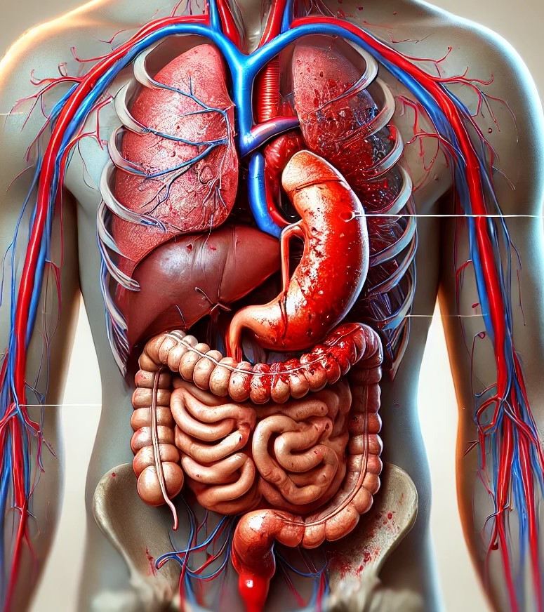 Hemorragia interna abdominal por traumatismo